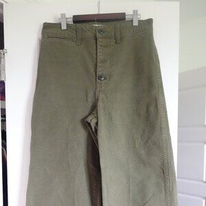 Madewell Emmett Wide-Leg Crop Pants